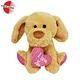 Valentine Plush Toy I Love You Animals With Pink Heart